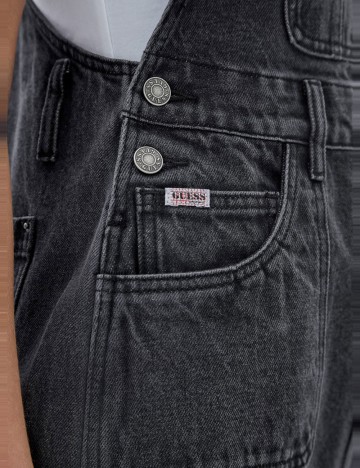 Rochie de blugi Guess, negru