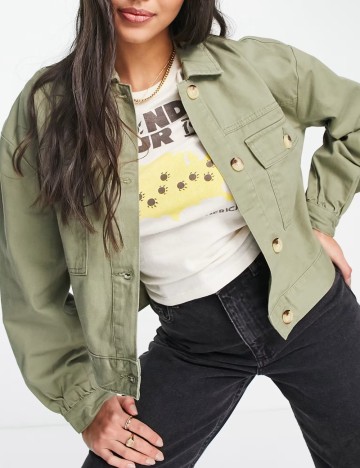 Jachetă Miss Selfridge, verde