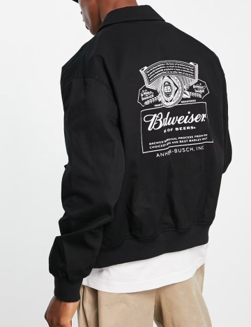 Jachetă ASOS, negru