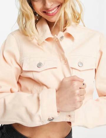 Jachetă De Blugi Miss Selfridge, roz