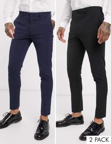 Set Pantaloni ASOS, mix culori