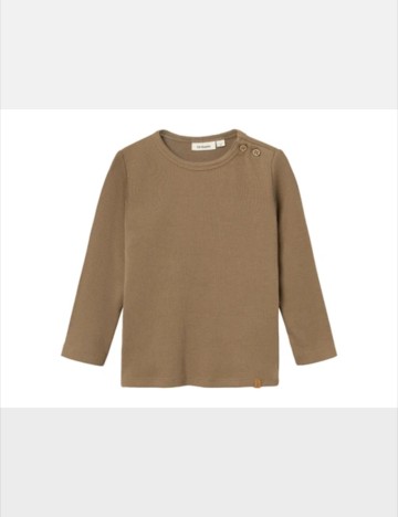 Bluză Lil Atelier, maro