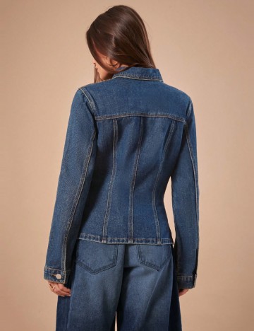 Jachetă Shein, albastru