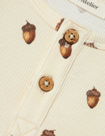 Bluză Lil Atelier, bej