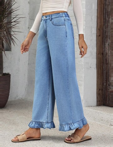 Jeans Shein, albastru