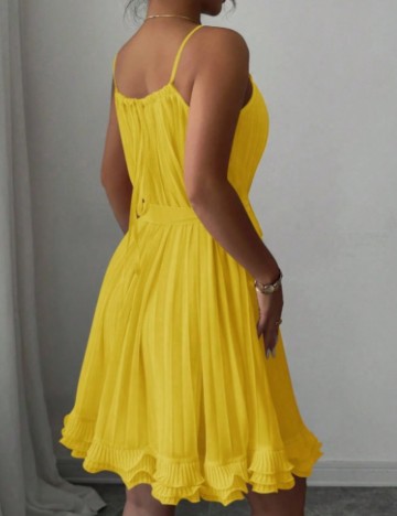 Rochie mini Shein, galben