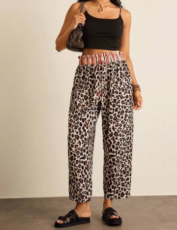 Pantaloni Shein Curve+, mix culori