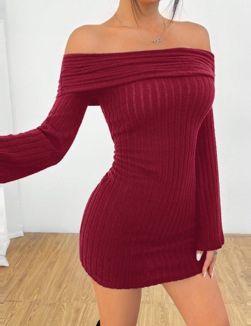 Rochie mini Shein, vișiniu