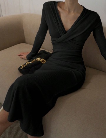 Rochie midi Shein DAZY, negru