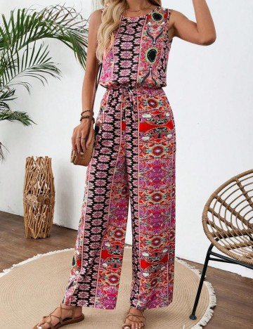 Salopetă lungă Shein, mix culori