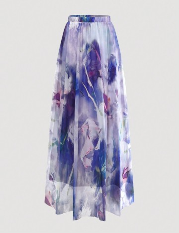 Fustă maxi Shein, mov