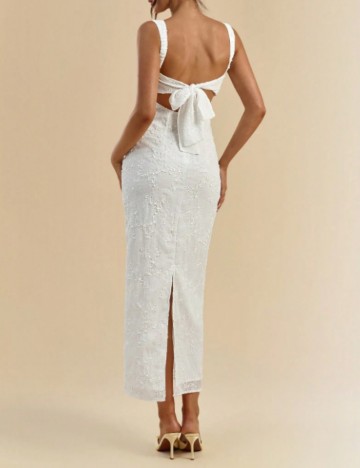 Rochie maxi Shein, alb