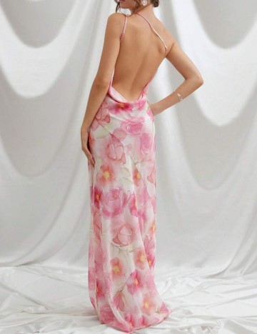 Rochie maxi Shein, mix culori