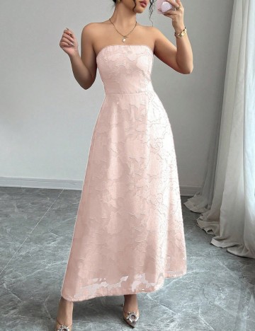 Rochie midi Shein, roz