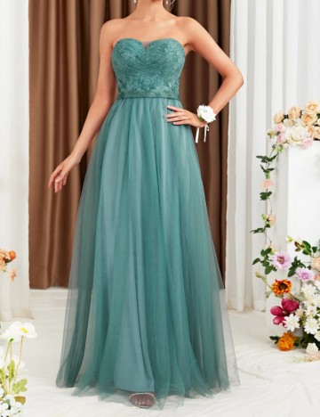 Rochie maxi Shein, verde
