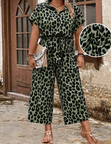 Salopetă lungă Shein Curve+, mix culori