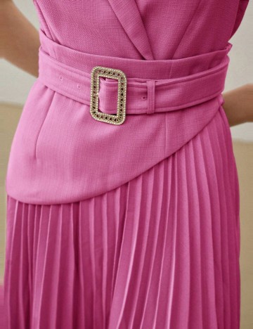 Rochie midi Shein, roz