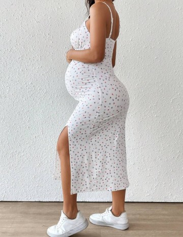 Rochie midi Shein, alb