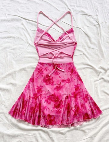 Rochie mini Shein, roz