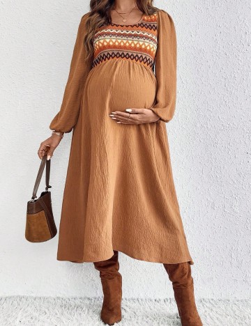 Rochie midi Shein, maro