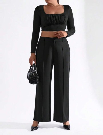 Pantaloni Shein, negru