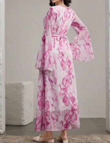 Rochie maxi Shein, mix culori