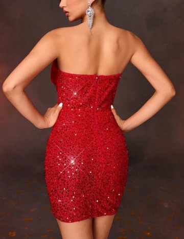 Rochie mini Shein, roșu