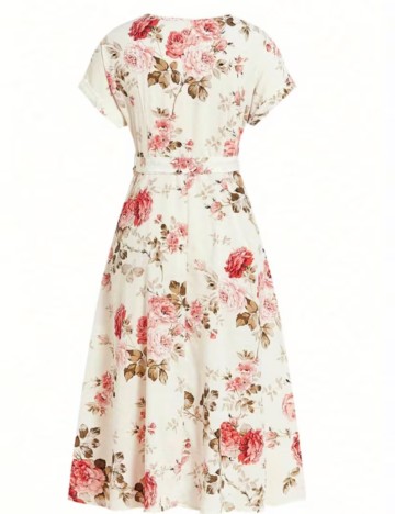 Rochie midi Shein, mix culori