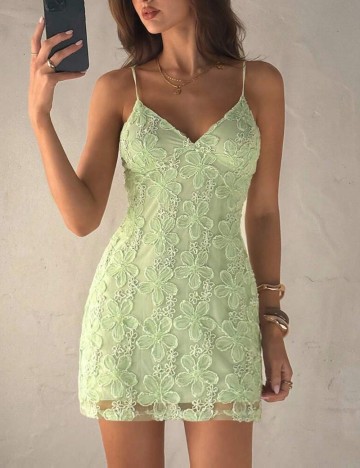 Rochie mini Shein, verde