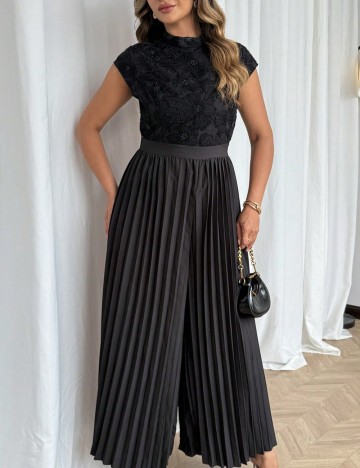 Salopetă lungă Shein Curve+, negru