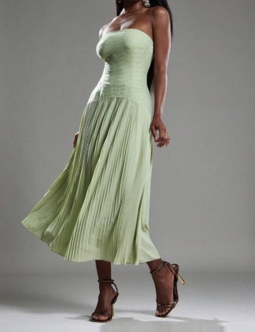 Rochie midi Shein, verde