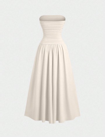 Rochie midi Shein, bej