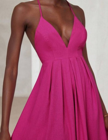 Rochie midi Shein, roz