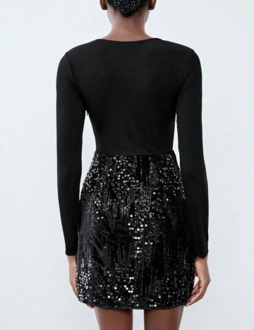 Rochie mini Shein, negru