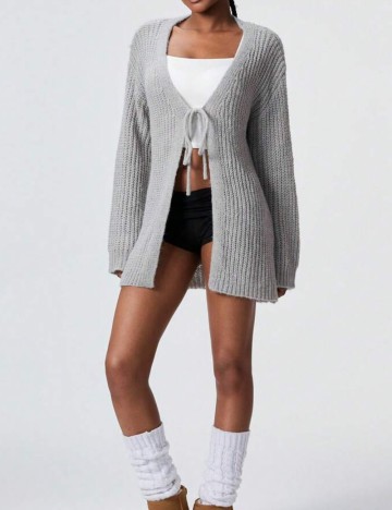 Cardigan Shein, gri