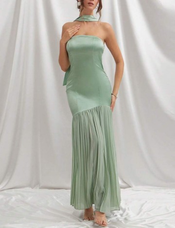 Rochie maxi Shein, verde
