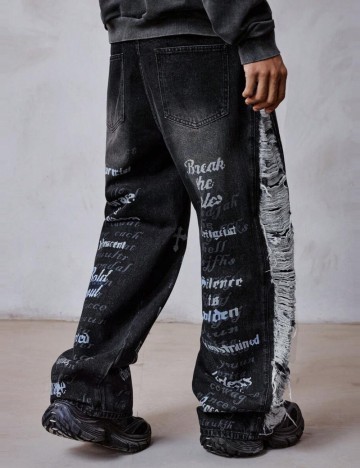 Jeans Shein Romwe, mix culori