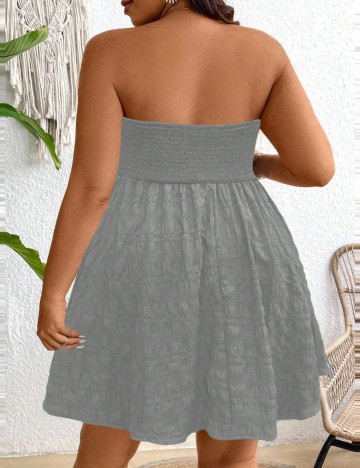 Rochie mini Shein Curve+, albastru