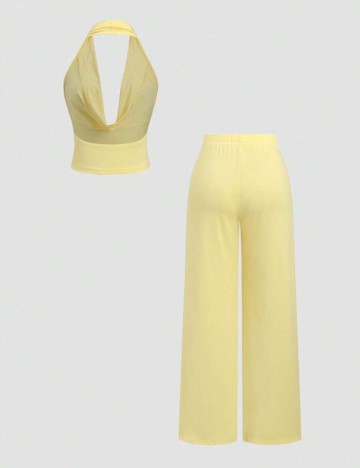 Compleu Shein, galben