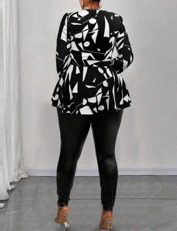 Cămașă Shein Curve+, mix culori