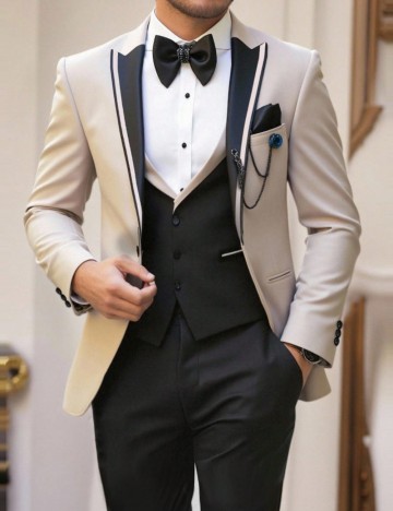 Costum Shein MANFINITY, mix culori