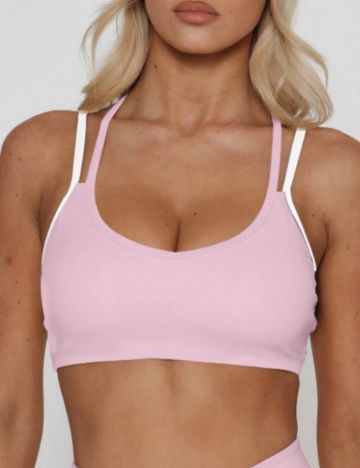 Bustieră sport Shein MUSERA, roz