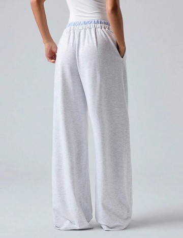 Pantaloni de trening Shein, gri