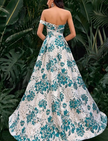 Rochie maxi Shein, mix culori