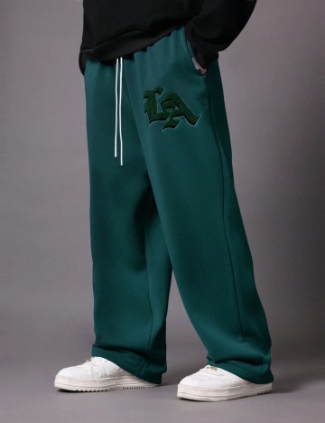 Pantaloni Shein SUMWON, verde