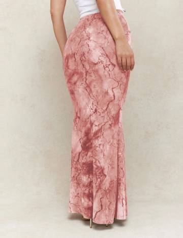 Fustă maxi Shein Missguided, roz