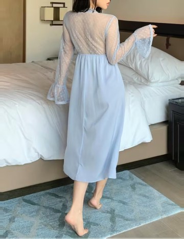 Rochie De Noapte Shein, albastru