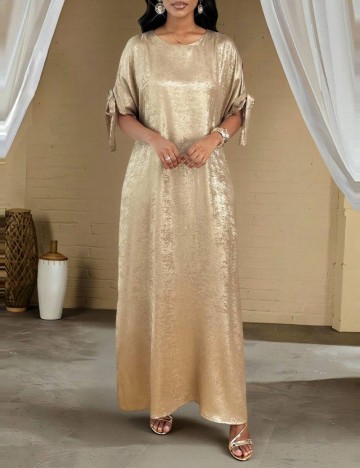 Rochie maxi Shein, auriu