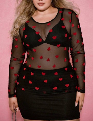 Bluză Shein Curve+, mix culori