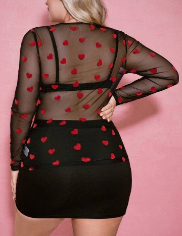 Bluză Shein Curve+, mix culori